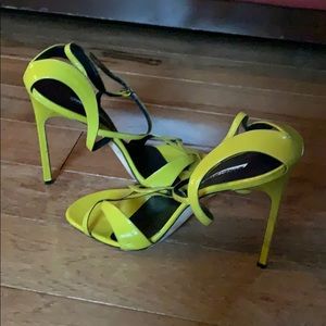 Manolo Blahnik Green Heels